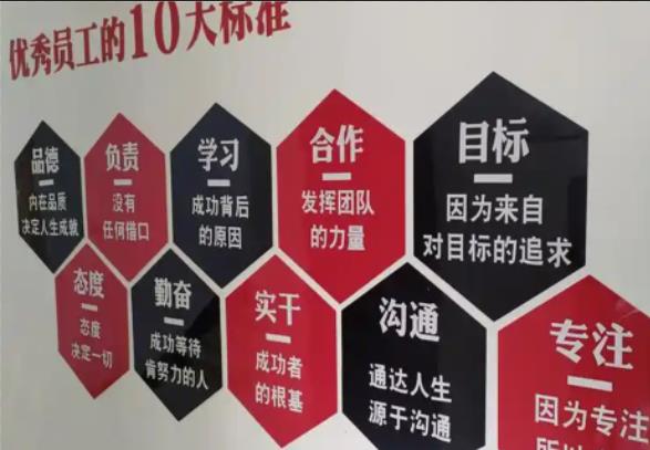 五峰公司文化墙的作用
