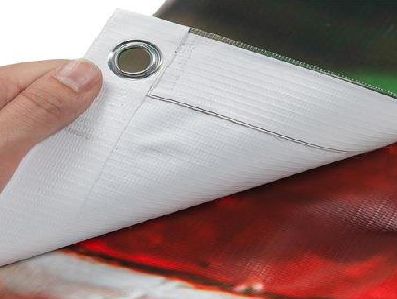 五峰喷绘和刀刮布的工艺区别。